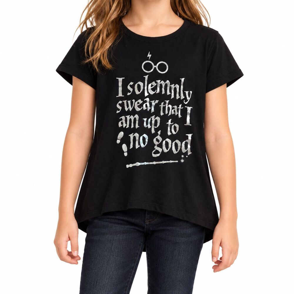 🔥5 for $30🔥 Harry Potter Girl's Short Sleeve Graphic T-Shirt | Size 7/8